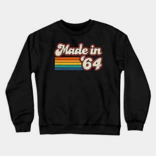 Made in '64 - 60th Birthday Crewneck Sweatshirt